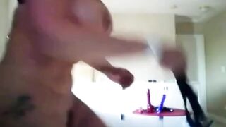 Big-Titted Latina MILF on Webcam -2