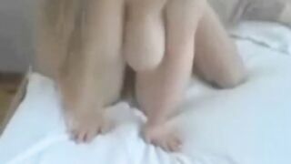 Big Natural Tits Couple Has Passionate Sex on Webcam