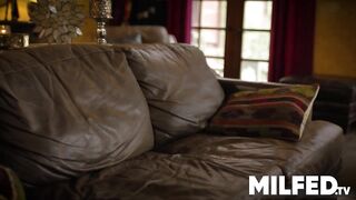 Stepmom Gets Horny During the Massage – MILFED