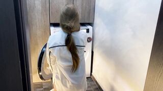 Big Cock Anal in the Laundry Room