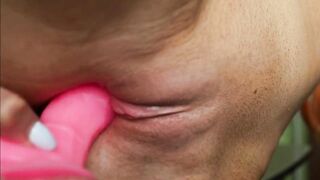 Redhead Teen With Big Ass Masturbates With Sex Toy