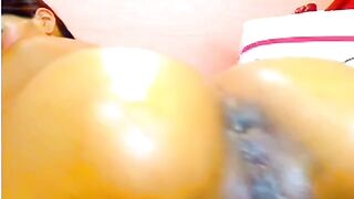 Latina Webcam Anal & Pussy Play