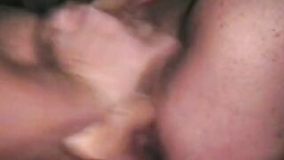 Girl's Private Orgasm with Huge Dildo