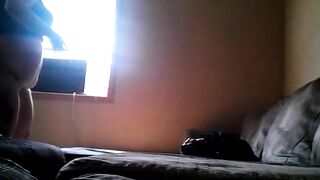 Amateur Interracial: White BBW and BBC Homemade