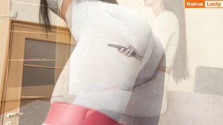 My stepmom ignoring handjob