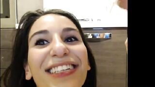 Amateur Couple's Webcam Anal Session Ends with a Facial