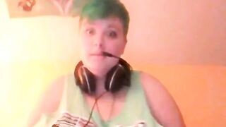 Busty BBW Amateur Babe on Webcam