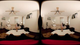 FORBVR - Sexy Babe Sucks Her Stepbrother's Cock In POV To Make Him Forget His Break Up