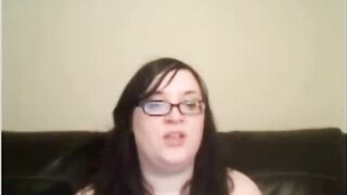 Juicy BBW AZZ on Webcam: Lotion Time!