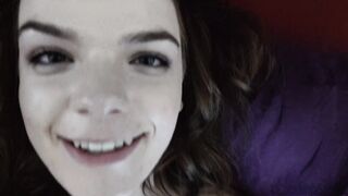 Skinny Gorgeous Slut Step Sis Dahlia Red Records Fucking Her Step Bro To Win Cock A Trophy