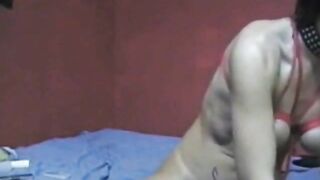 Bondage Play on Webcam: BDSM Titillation