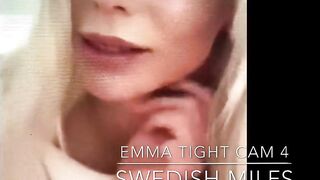 Svenska blonda milf orgasmer på kameran