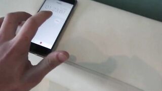 Big-Titted Blonde Amateur Mature Quick Draw Creampie