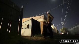 Hot Tub Sex Leads to Wild Car Orgasm After Being Caught in the Act