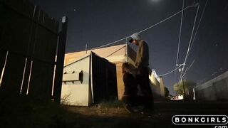 Hot Tub Sex Leads to Wild Car Orgasm After Being Caught in the Act