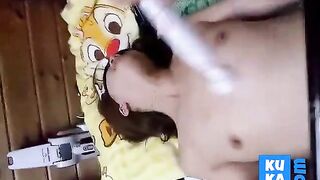 Japanese Amateur's Orgasm with Her Sex Toy