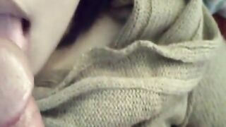 Filipina Amateur Sucks & Facial by Big White Cock