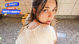 Don't leave without first finishing me inside the ass stepbrother