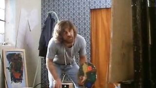 Vintage deutsche haarige Softcore -Komödie