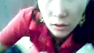 Asian Secretary Sucks Her Boss in the Office