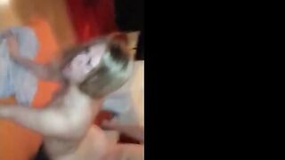 Stunning Blonde Milf in an Amateur MFM Threesome