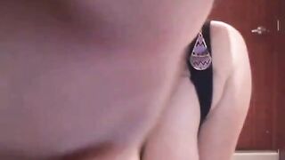 Big Natural Latina Boobs on Webcam