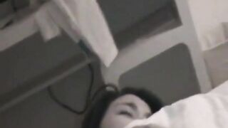 Asian Girl Uses a Bottle to Masturbate -2