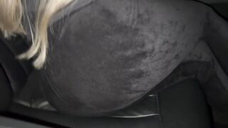 Public Handjob Leads to Big Cumshot in the Middle of the Road