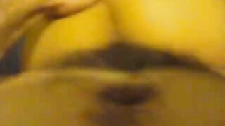 Tiny Asian Pussy Stretched by a Huge White Cock