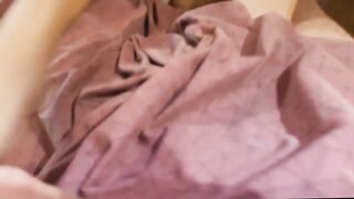 My stepsister catches me masturbating -2