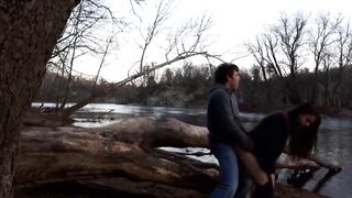 Outdoor Sex with my 18yo Amateur Girlfriend