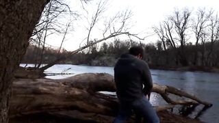 Outdoor Sex with my 18yo Amateur Girlfriend