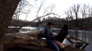 Outdoor Sex with my 18yo Amateur Girlfriend