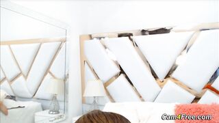 Hot Babe Teasing and Pleasuring Her Pussy