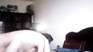 Older Chinese Couple's Intimate Play -2