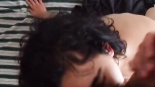 Amateur Girl Sucks and Swallows