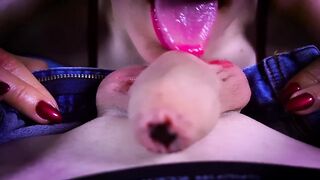 Langsame sinnliche Zunge BJ - Deutsch Amateurbaby