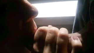 Amateur Blowjob and Cum Swallowing -2