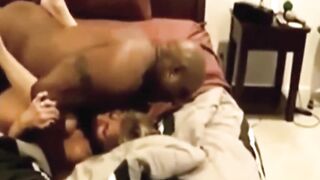 Mature Amateur Girl Has Passionate Interracial Sex with Black Man