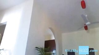 Big Black Natural Tits on Webcam