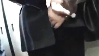 Public Train Sex with Japanese Amateur