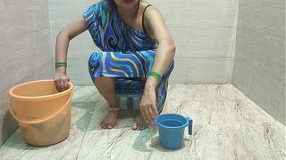 stepmom lets stepson fuck her while cleaning the clothes