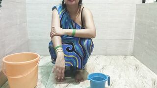 stepmom lets stepson fuck her while cleaning the clothes