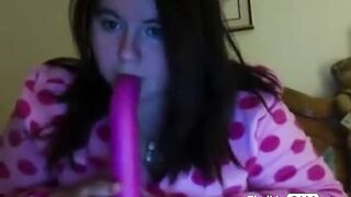 BBW with Big Tits Spreads Her Ass on Webcam