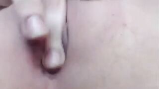 Webcam girl rubs her pussy until she cums