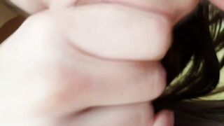 Quick Morning Blowjob - Amateur Teen POV Full HD!