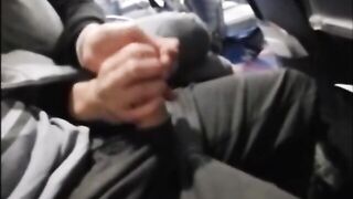 Public Handjob with Amateur Babe