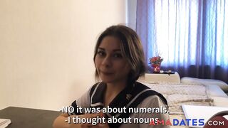 Big-Tits Babe Student Fucked By Teacher On Table