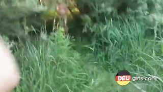 Deutsche MILF im Bikini Outdoor gefickt