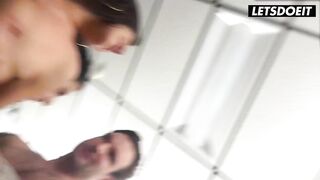 Best Friends Seduce Step Dad Into Dirty Foursome Full Scene